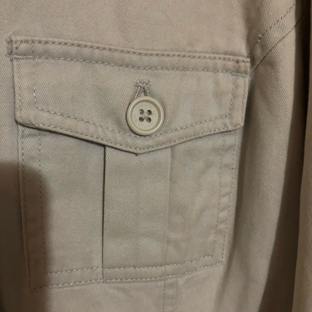 🌻Jamaica Bay 100% Cotton Preppy Jacket Size L💛 - Picture 2 of 5